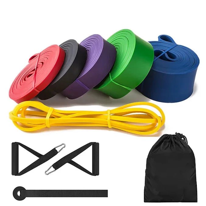 Exercise Resistance Bands Natural Latex Elastic Rubber Workout Fitness Equipment Expander Elastic Rubber Bands for Home GymEstaliosFitEstaliosFit184448129;2026057;1778180206hrVha
