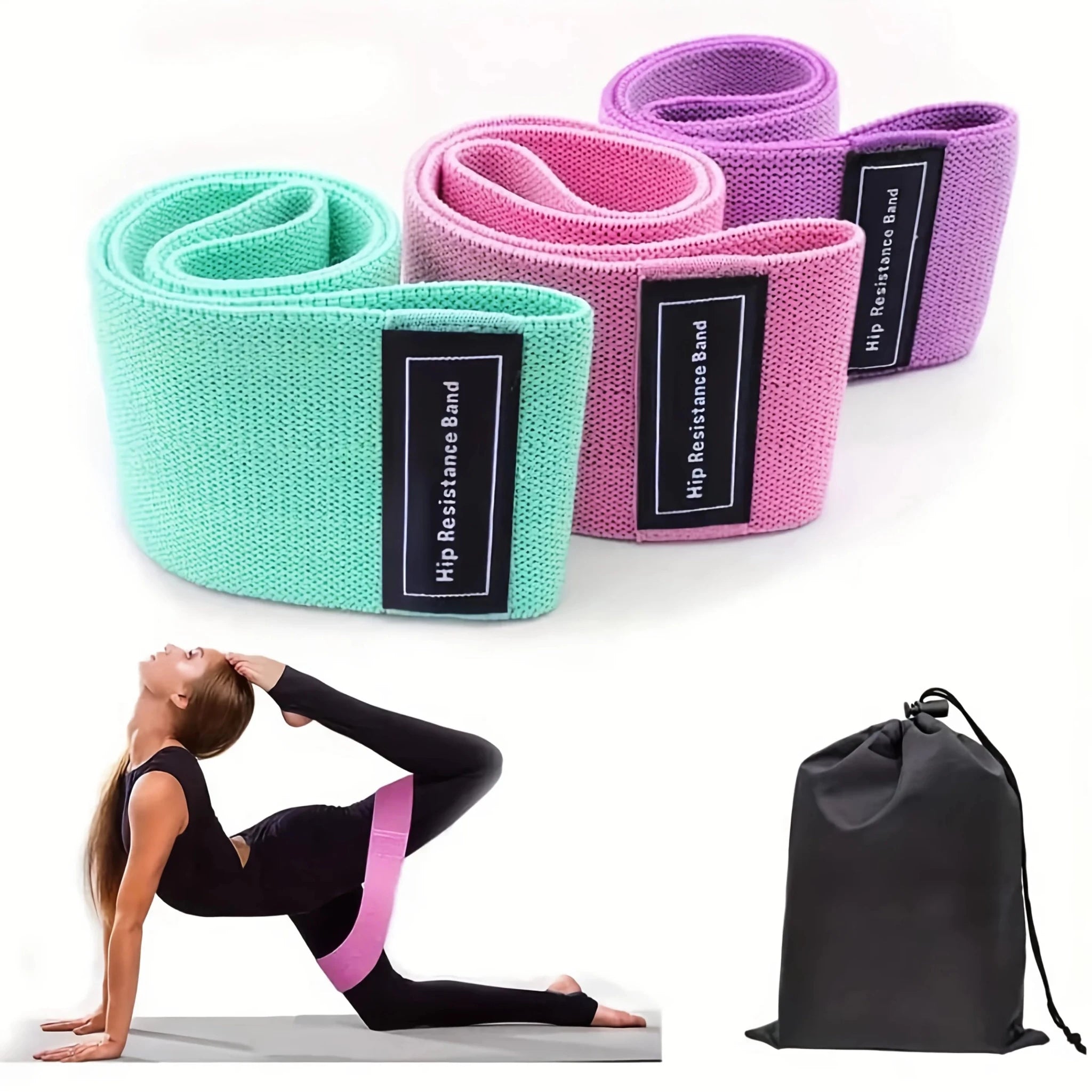 Fabric Resistance Hip Booty Bands Elastic Glute Thigh Workout Squat Circle Stretch Fitness Strips Loops Yoga Gym EquipmentEstaliosFitEstaliosFit184448145;2026057;1778180216CFvZd
