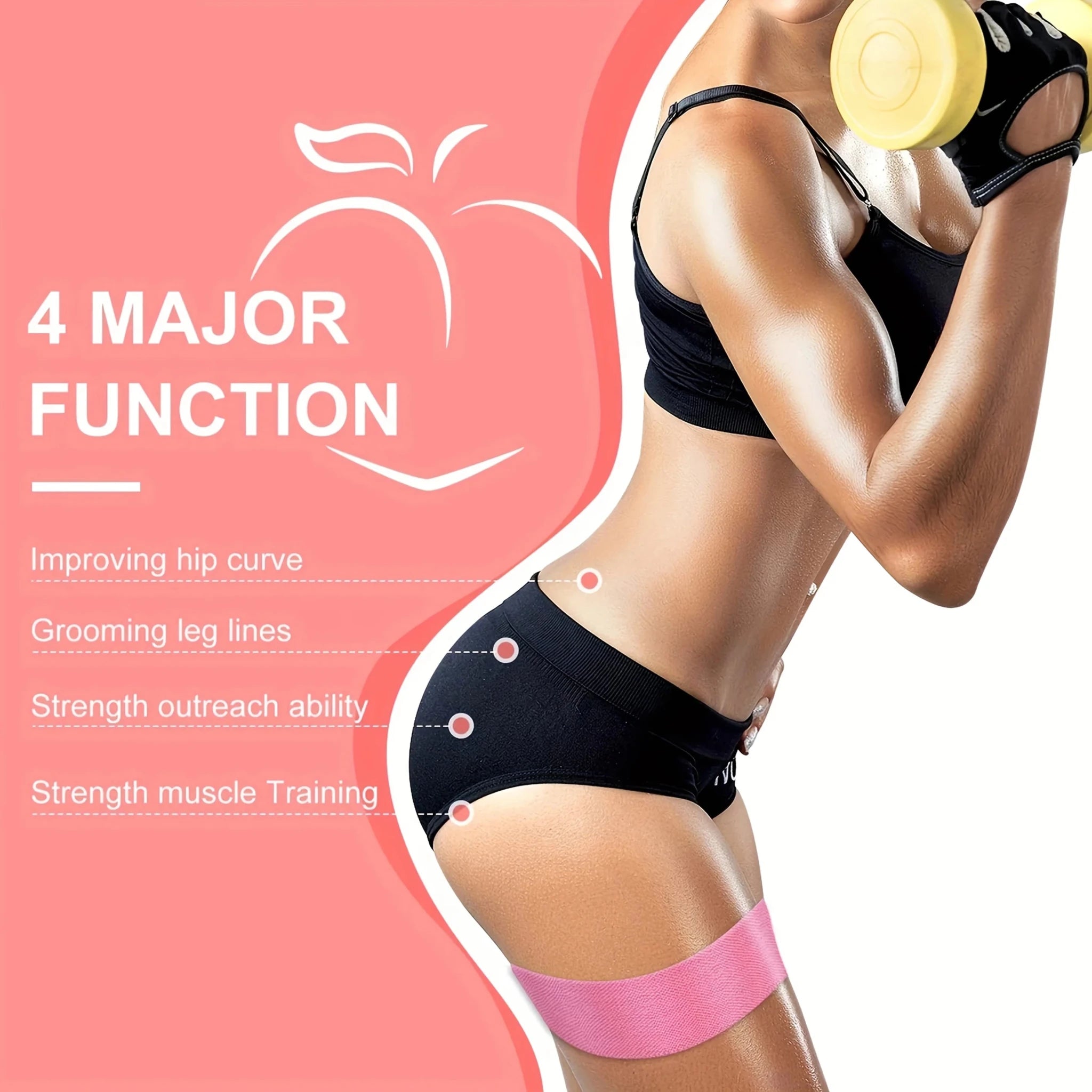Fabric Resistance Hip Booty Bands Elastic Glute Thigh Workout Squat Circle Stretch Fitness Strips Loops Yoga Gym EquipmentEstaliosFitEstaliosFit184448145;2026057;1778180216CFvZd