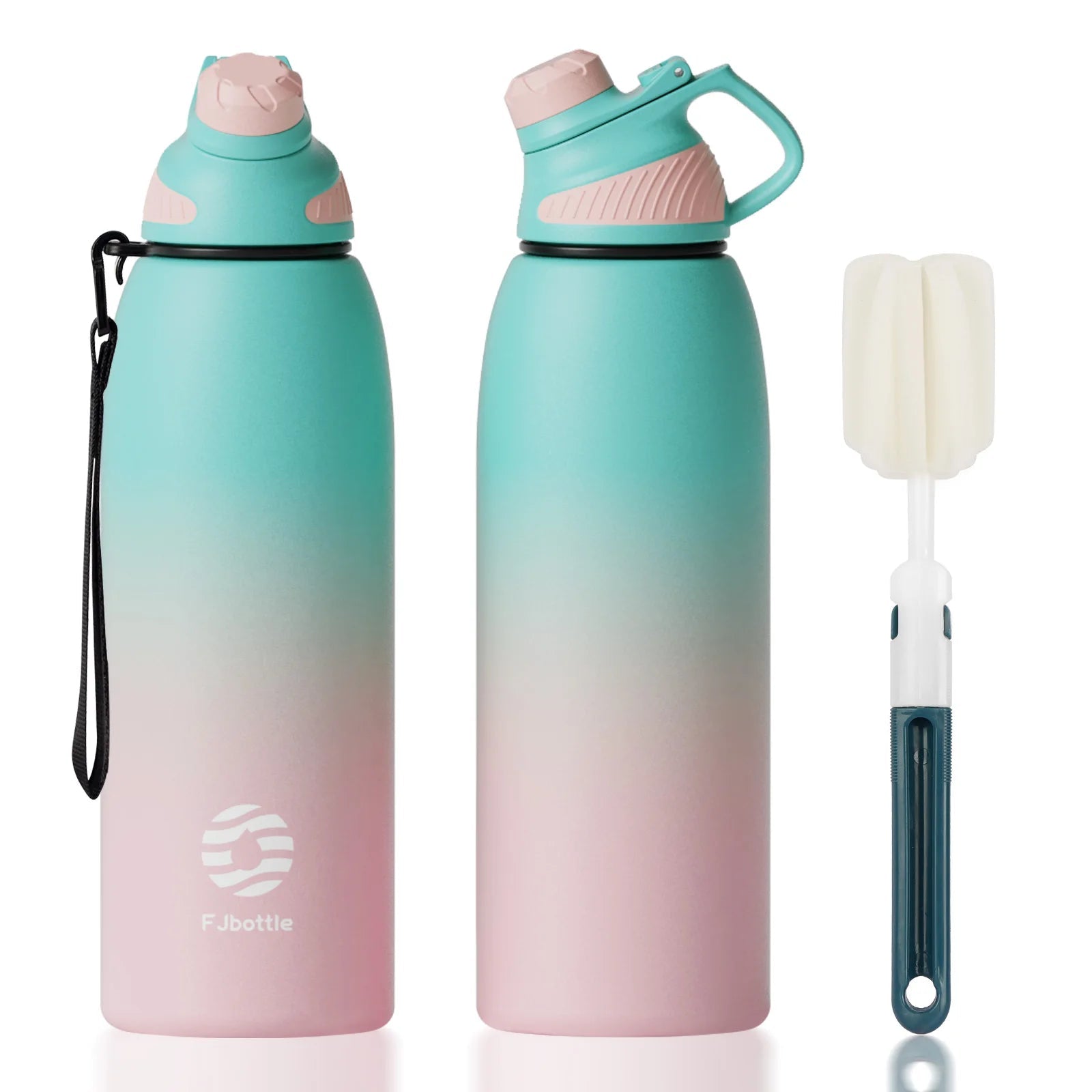 FEIJIAN - Stainless Steel Thermo Bottle with Magnetic Lid, Insulated Vacuum Flask, Outdoor Sport Water Bottle, Keep Cold, 1500mlEstaliosFitEstaliosFit183652445;20260421;1776809389uSDyZ