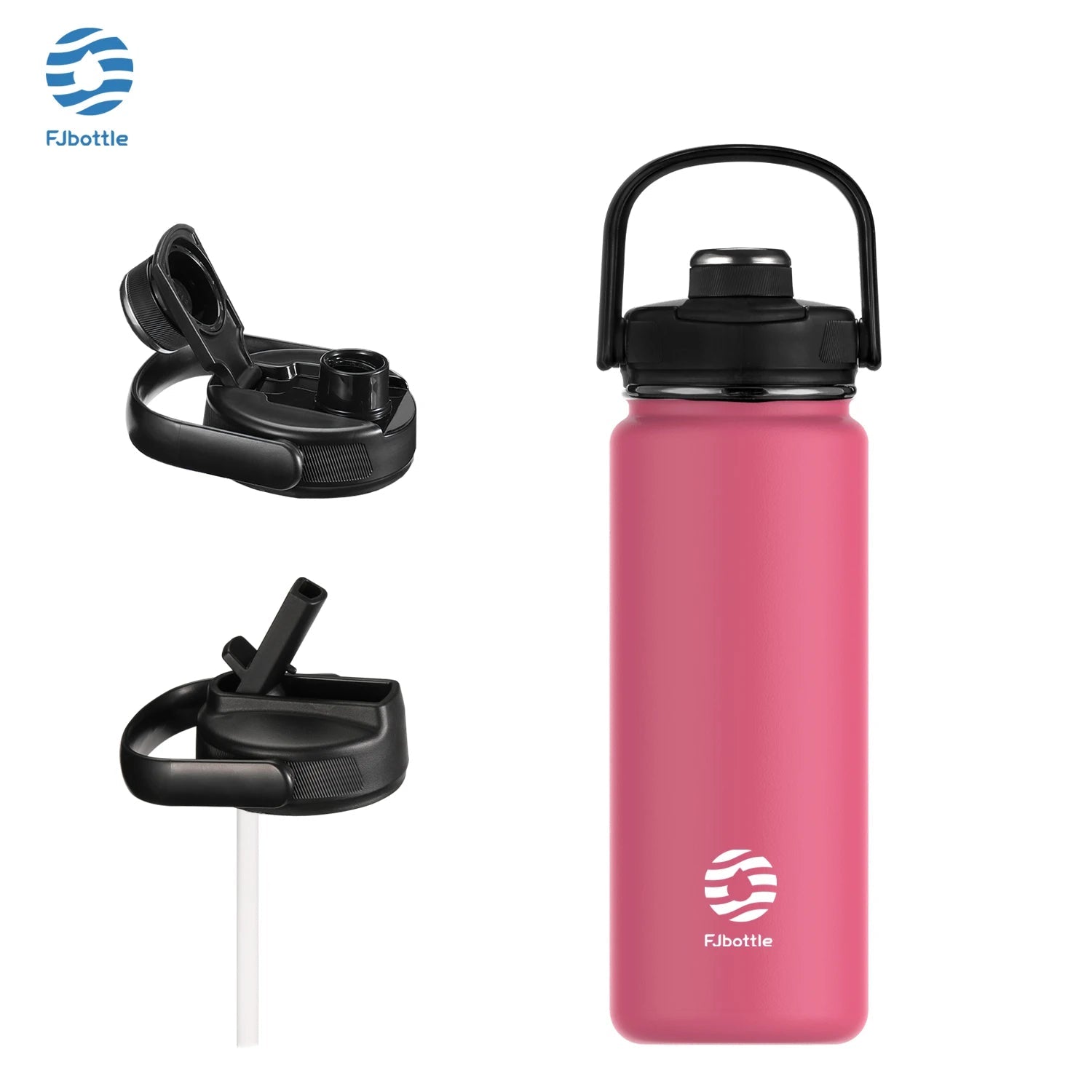 FEIJIAN Thermos Bottle with Straw Sport Stainless Steel Vacuum Flask Insulated Water Bottle with Handle Lid 950/1200mlEstaliosFitEstaliosFit183652567;20260421;1776809386rkdHJ
