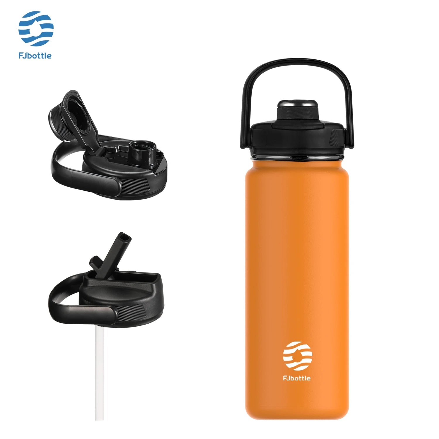 FEIJIAN Thermos Bottle with Straw Sport Stainless Steel Vacuum Flask Insulated Water Bottle with Handle Lid 950/1200mlEstaliosFitEstaliosFit183652577;20260421;1776809386DE5tg
