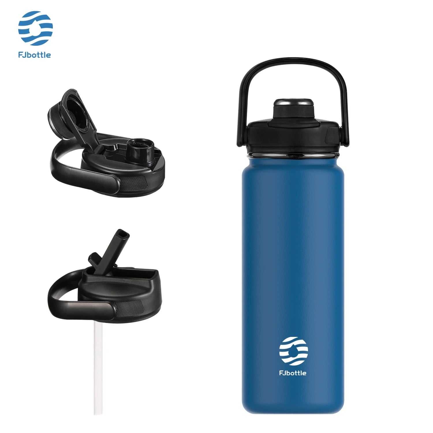 FEIJIAN Thermos Bottle with Straw Sport Stainless Steel Vacuum Flask Insulated Water Bottle with Handle Lid 950/1200mlEstaliosFitEstaliosFit183652571;20260421;1776809386ydur0