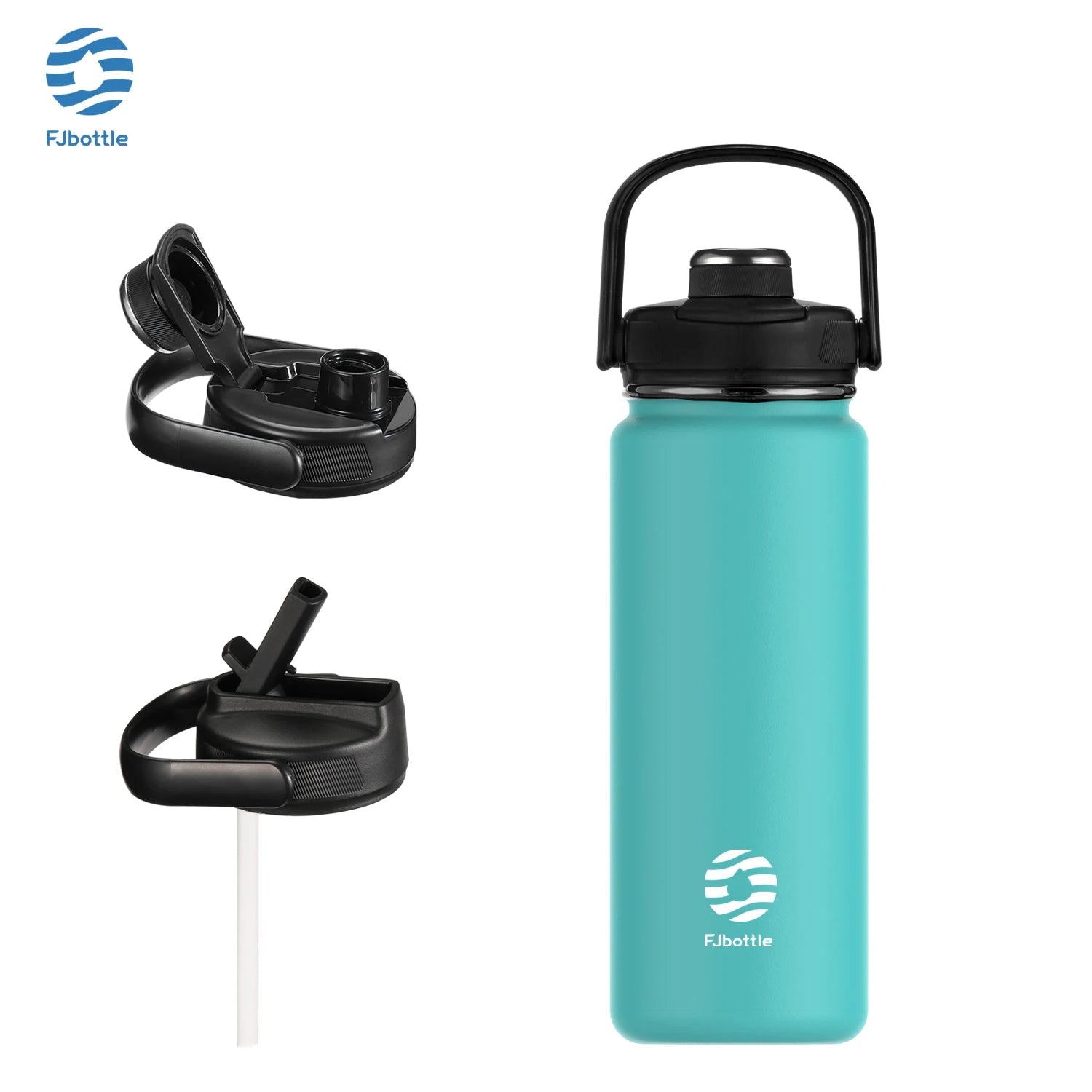 FEIJIAN Thermos Bottle with Straw Sport Stainless Steel Vacuum Flask Insulated Water Bottle with Handle Lid 950/1200mlEstaliosFitEstaliosFit183652569;20260421;17768093869QnTl