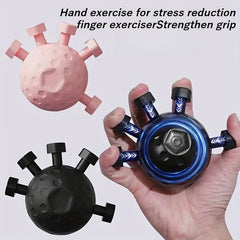 Finger Exerciser Trainer Hand Grip Strengthener Rock Climbing Finger Exerciser Trainers Gripper Exerciser Hand Strength Exercise