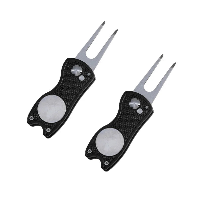 Foldable Golf Divot Repair Tool with Golf Ball Tool Pitch Groove Cleaner Golf Accessories Putting Green Fork Training AidsEstaliosFitEstaliosFit183651778;20260421;1776809331MXcrm