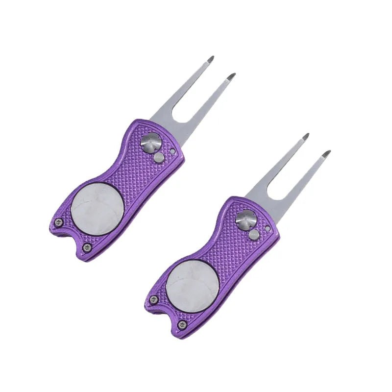 Foldable Golf Divot Repair Tool with Golf Ball Tool Pitch Groove Cleaner Golf Accessories Putting Green Fork Training AidsEstaliosFitEstaliosFit183651783;20260421;1776809331K1d4K