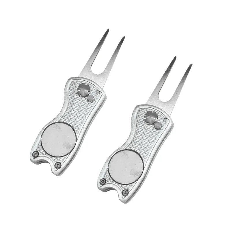 Foldable Golf Divot Repair Tool with Golf Ball Tool Pitch Groove Cleaner Golf Accessories Putting Green Fork Training AidsEstaliosFitEstaliosFit183651779;20260421;1776809331eXWvI