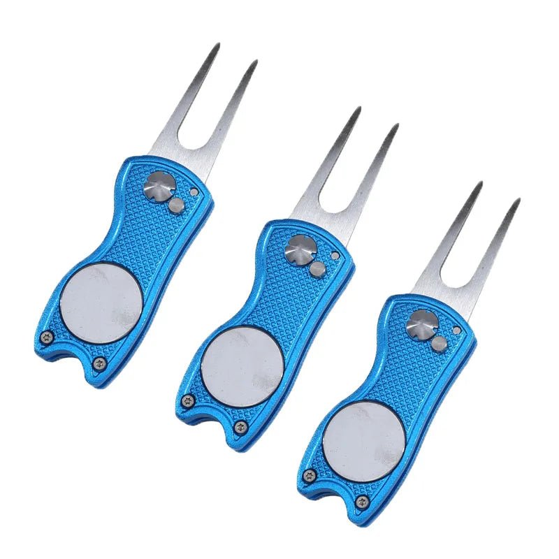 Foldable Golf Divot Repair Tool with Golf Ball Tool Pitch Groove Cleaner Golf Accessories Putting Green Fork Training AidsEstaliosFitEstaliosFit183651784;20260421;1776809331g5EC4