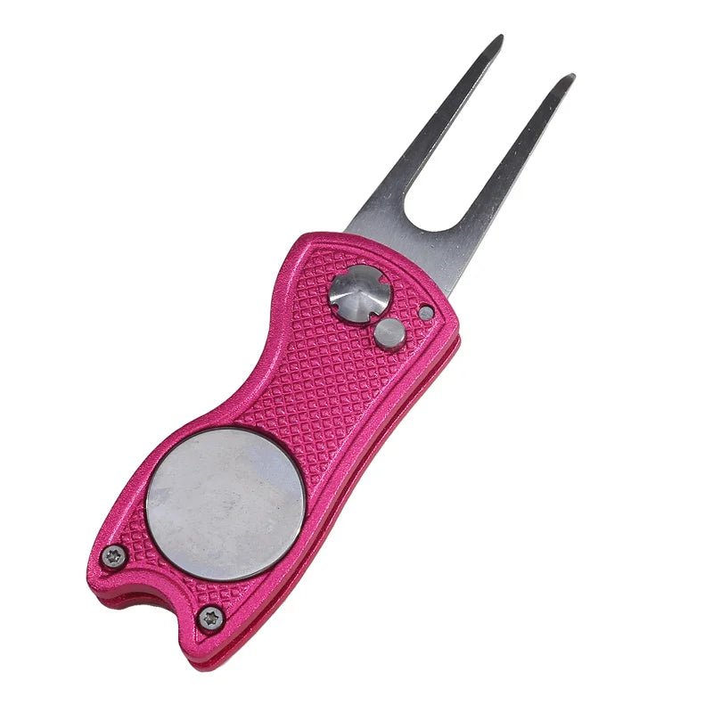 Foldable Golf Divot Repair Tool with Golf Ball Tool Pitch Groove Cleaner Golf Accessories Putting Green Fork Training AidsEstaliosFitEstaliosFit183651771;20260421;1776809331KRLDQ