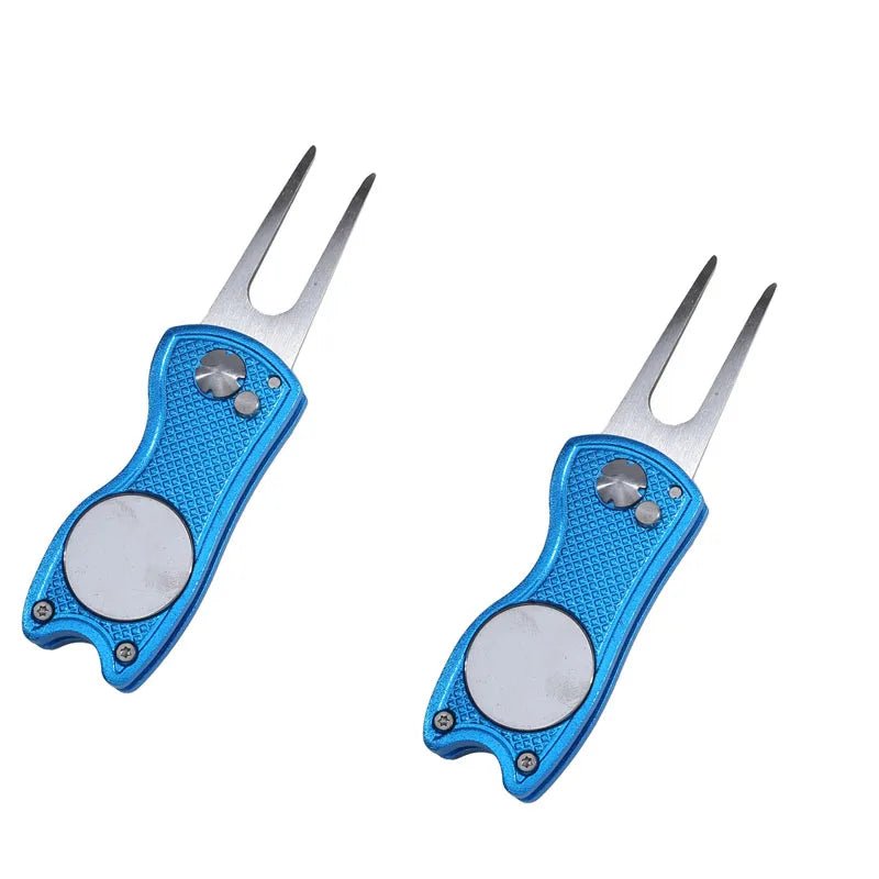 Foldable Golf Divot Repair Tool with Golf Ball Tool Pitch Groove Cleaner Golf Accessories Putting Green Fork Training AidsEstaliosFitEstaliosFit183651787;20260421;1776809331I6WVt