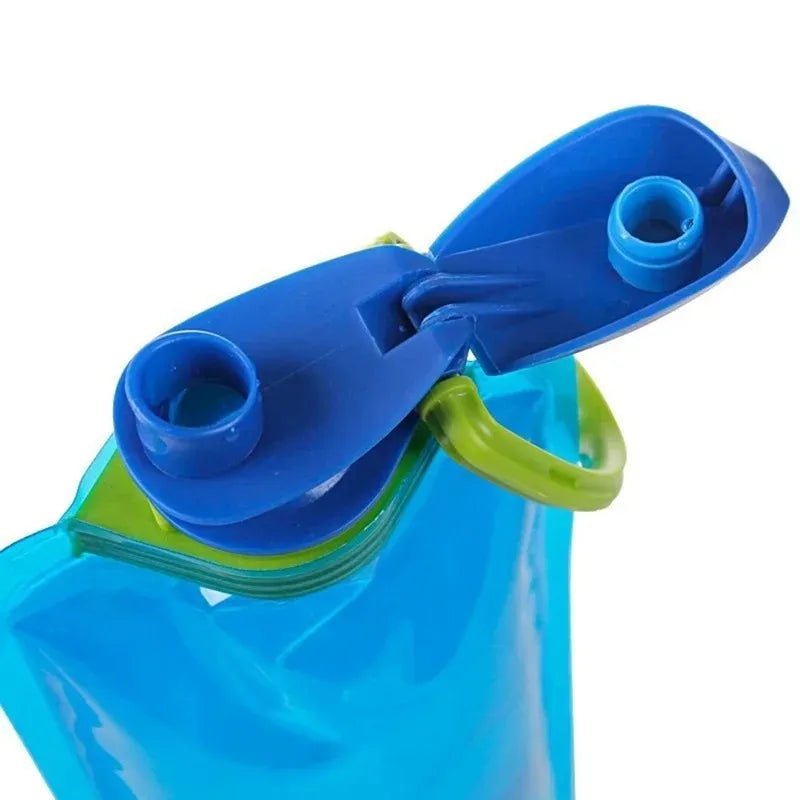 Foldable Water Bottles Flexible Reusable Travel Water Bottle Plastic Water Pouch Soft Flask Water Bag With Carabiner ClipEstaliosFitEstaliosFit183652124;20260421;1776809359teUHT