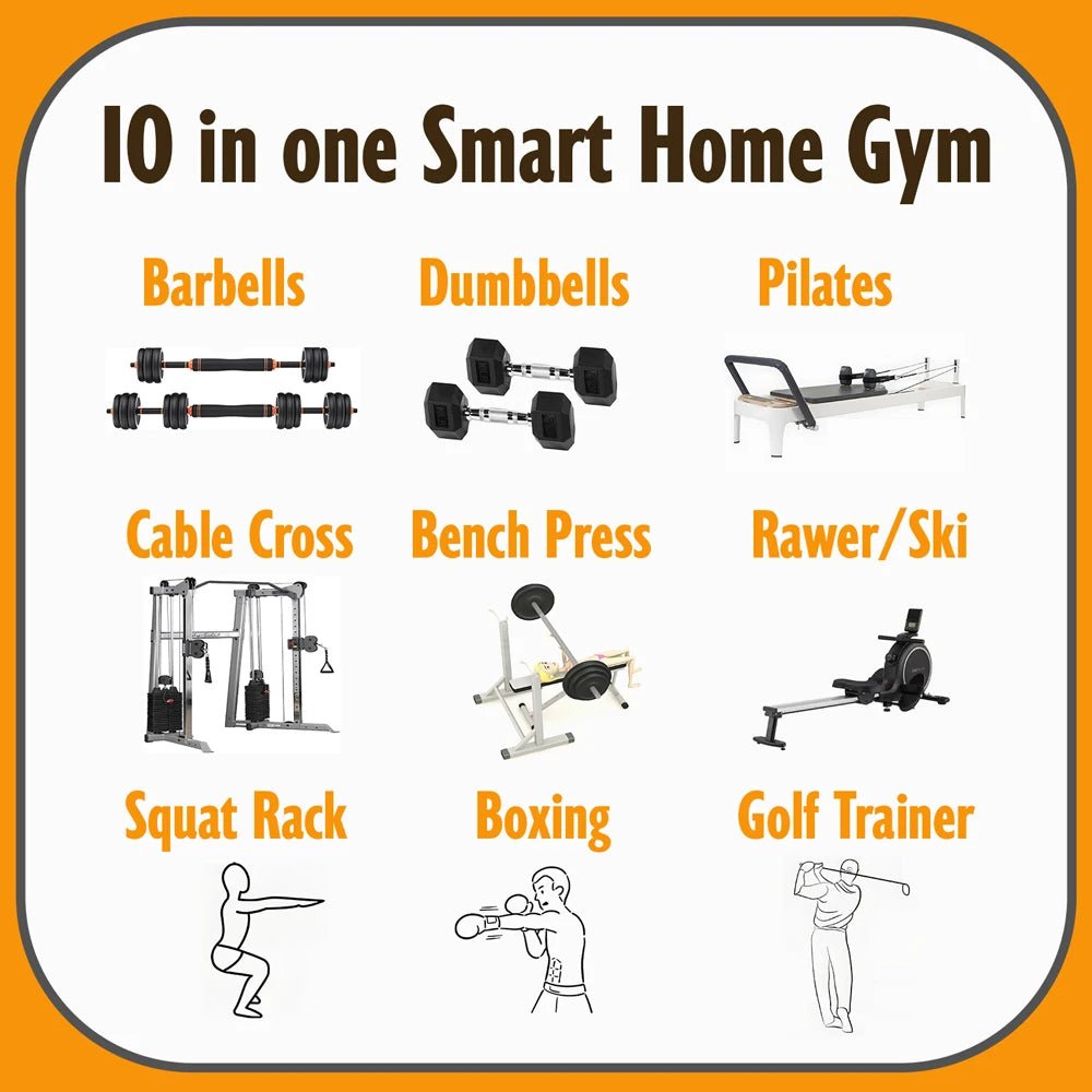 For Home and Office Daily Workouts Training with Adjus Res Popular Hot sell  Smart Fitness Equipment Cable MachineEstaliosFitEstaliosFit184447887;2026057;1778180001svCkg