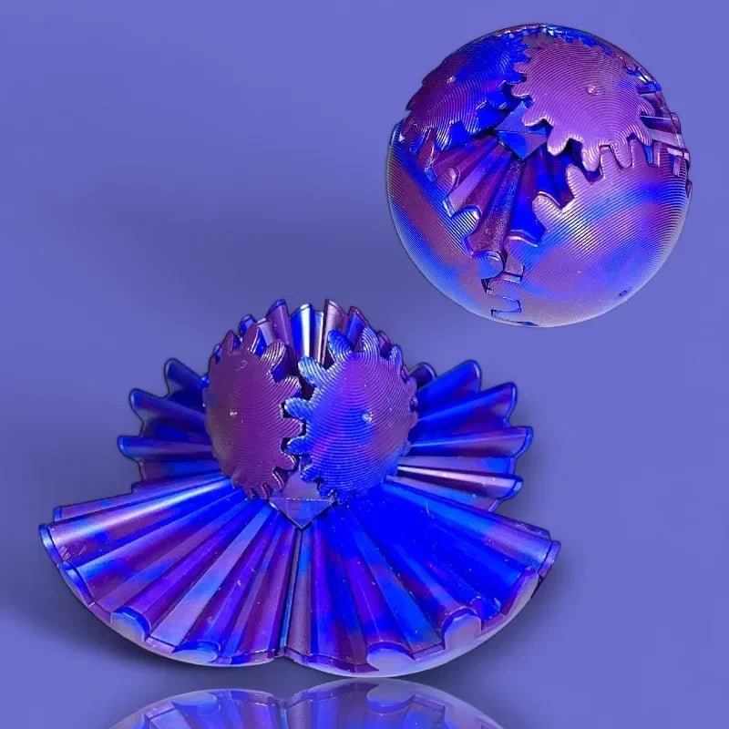 Gear Ball 3D Printed Fidget Toys Spin Ball or Cube Stress Relief Desk Toy Anxiety Relax Activity For Adults Kids GiftEstaliosFitEstaliosFit183651832;20260421;177680933694gMc
