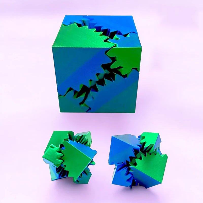 Gear Ball 3D Printed Fidget Toys Spin Ball or Cube Stress Relief Desk Toy Anxiety Relax Activity For Adults Kids GiftEstaliosFitEstaliosFit183651828;20260421;1776809336AHRl9