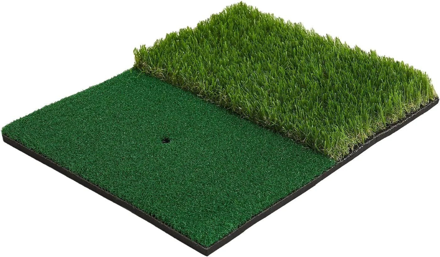 Golf Hitting Mat Artificial Turf Golf Practice Mat with Tee Hole Portable for Training Swing & Chipping in Backyard, Garage, BasEstaliosFitEstaliosFit183651629;20260421;1776809252YPLxZ