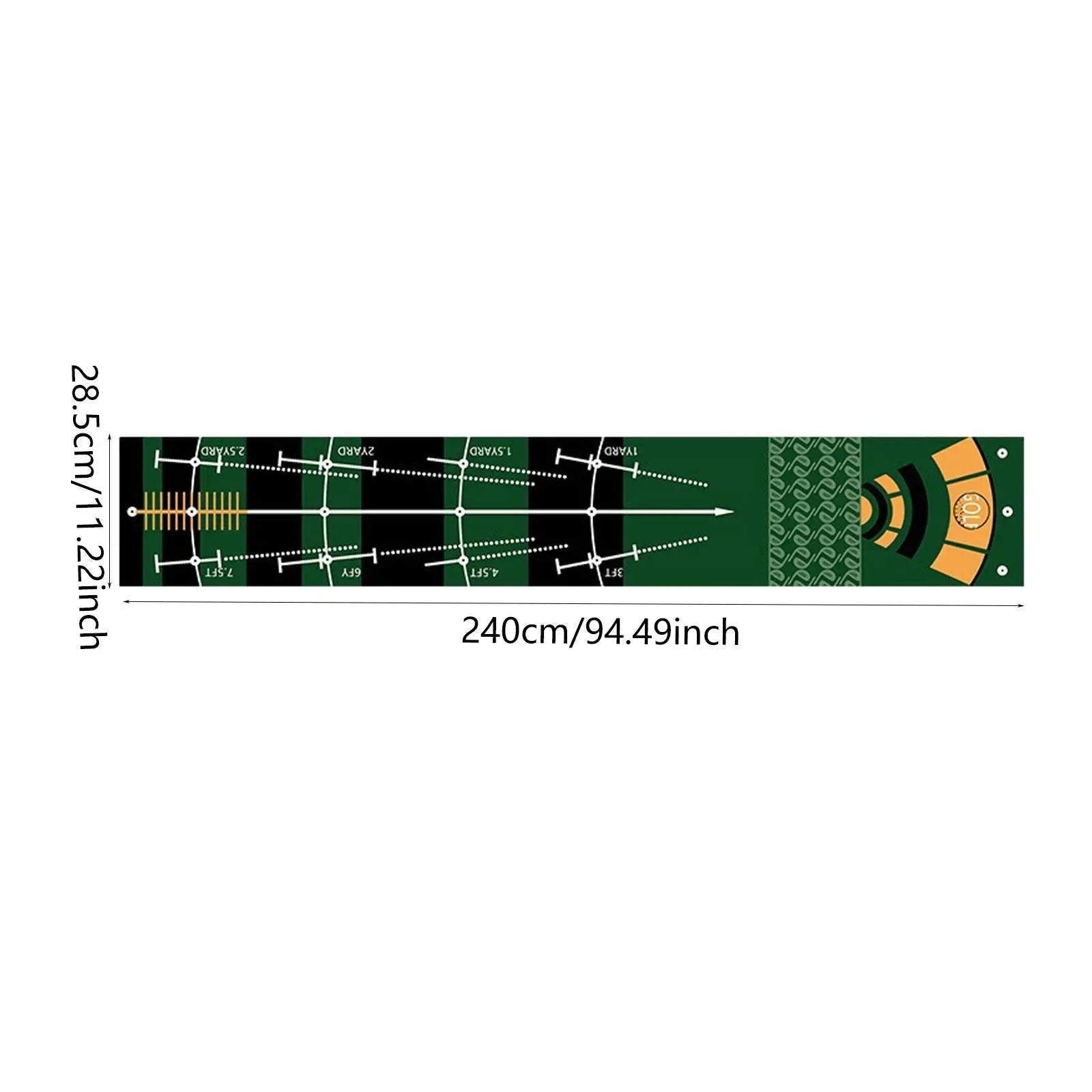 Golf Putting Indoor Golf Hitting Mat Green Mat Golf Practice Training Aid Equipment for Home Outdoor Backyard Golf PracticeEstaliosFitEstaliosFit183651671;20260421;1776809253FKlk5