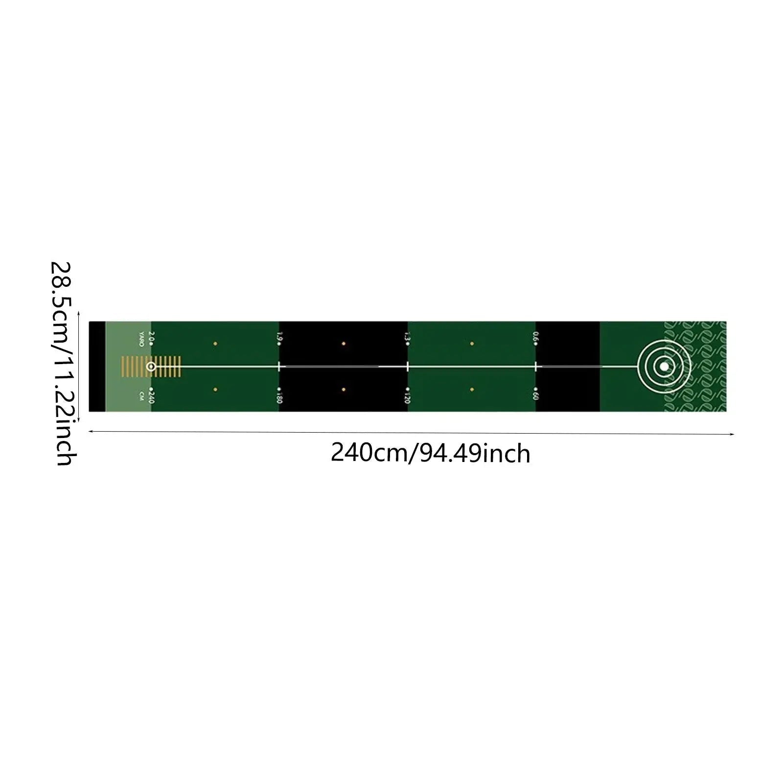Golf Putting Indoor Golf Hitting Mat Green Mat Golf Practice Training Aid Equipment for Home Outdoor Backyard Golf PracticeEstaliosFitEstaliosFit183651667;20260421;1776809253Y4kiN