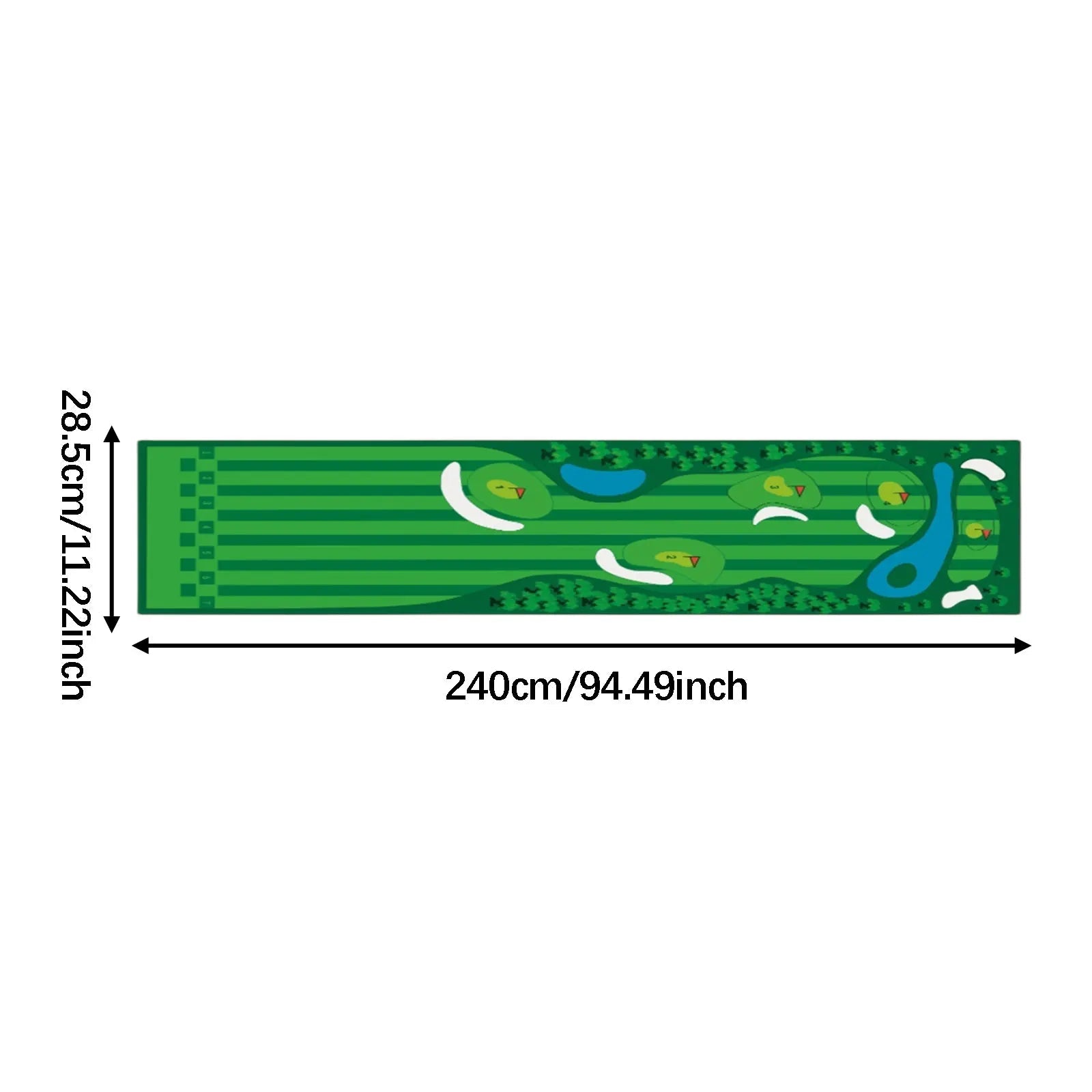 Golf Putting Indoor Golf Hitting Mat Green Mat Golf Practice Training Aid Equipment for Home Outdoor Backyard Golf PracticeEstaliosFitEstaliosFit183651668;20260421;17768092532H1Rw