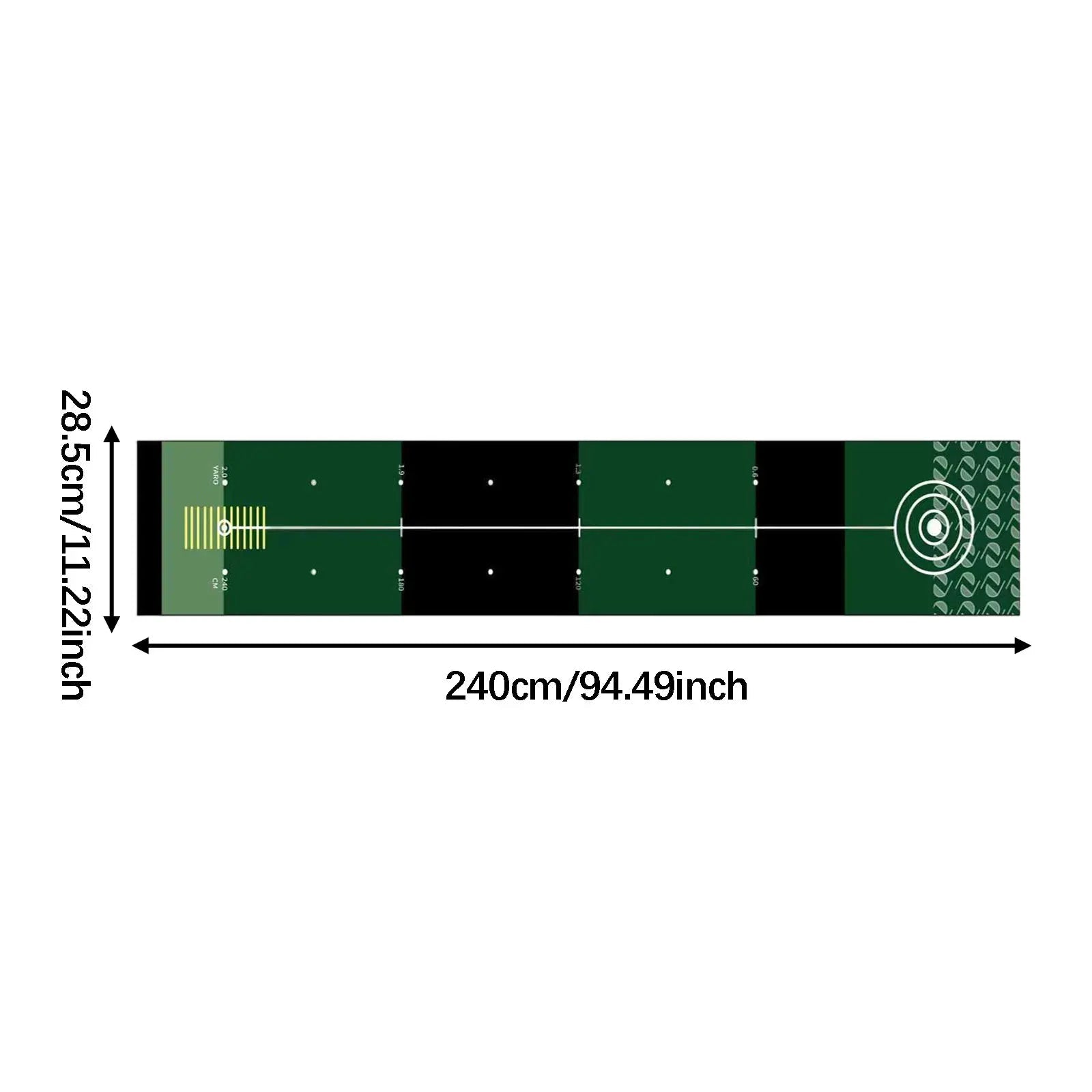 Golf Putting Indoor Golf Hitting Mat Green Mat Golf Practice Training Aid Equipment for Home Outdoor Backyard Golf PracticeEstaliosFitEstaliosFit183651672;20260421;1776809253bxJZ4