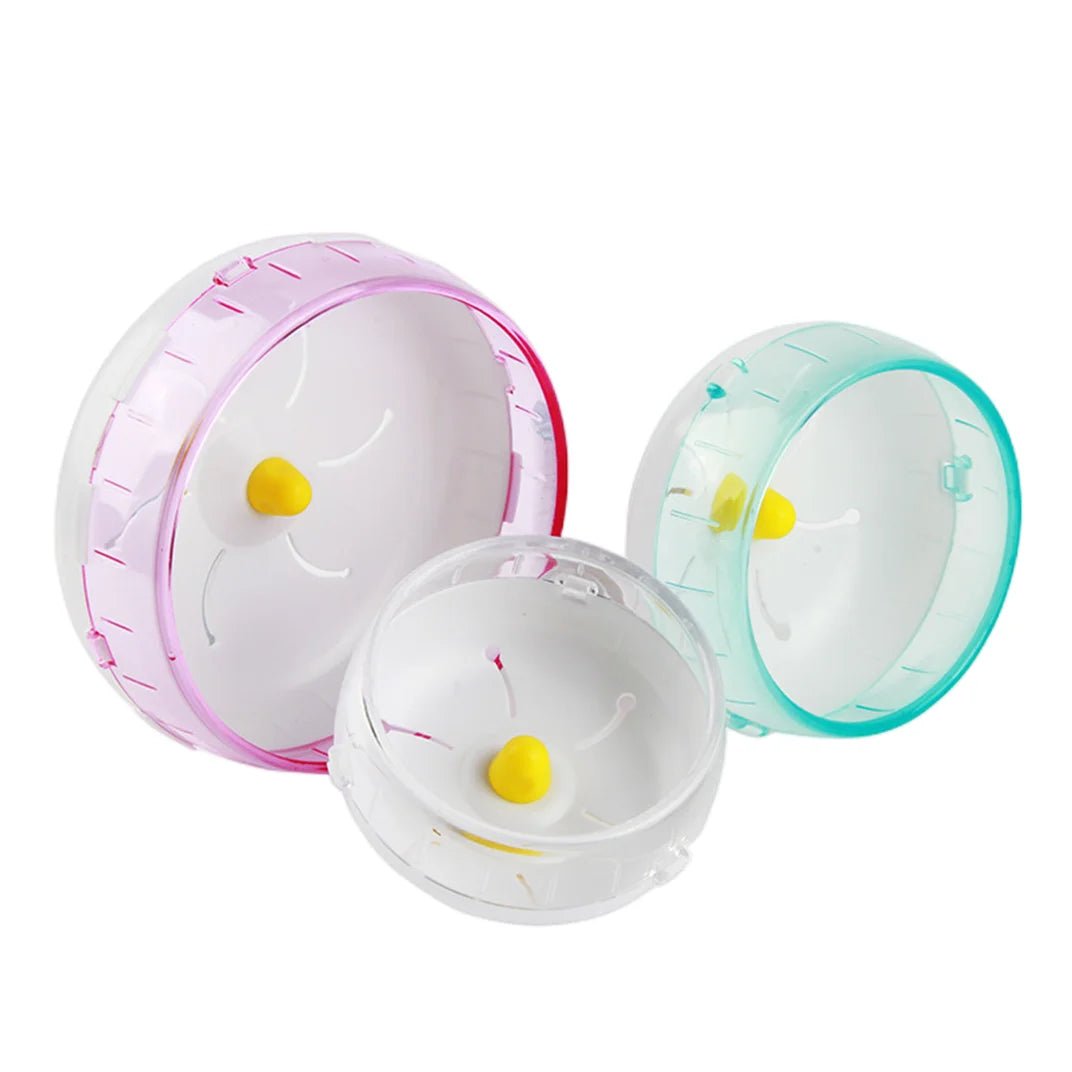 Hamster Running Disc Toy 3 Size Silent Small Pet Rotatory Jogging Wheel Small Pets Sports Wheel Toys Hamster Cage AccessoriesEstaliosFitEstaliosFit184218411;2026052;1777703685kszVs