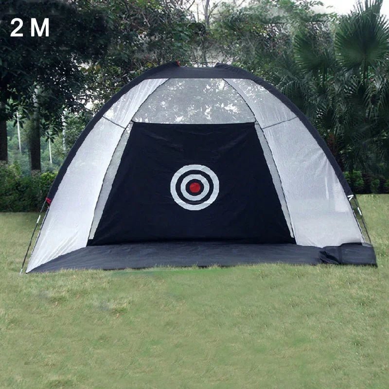 Indoor 2M Golf Practice Net Tent Golf Hitting Cage Garden Grassland Practice Tent Golf Training Equipment Mesh Mat Outdoor SwingEstaliosFitEstaliosFit183651661;20260421;17768092534NrvS