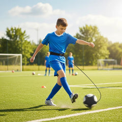 Kids Soccer Kick Trainer Adjustable Solo Practice Ball Belt