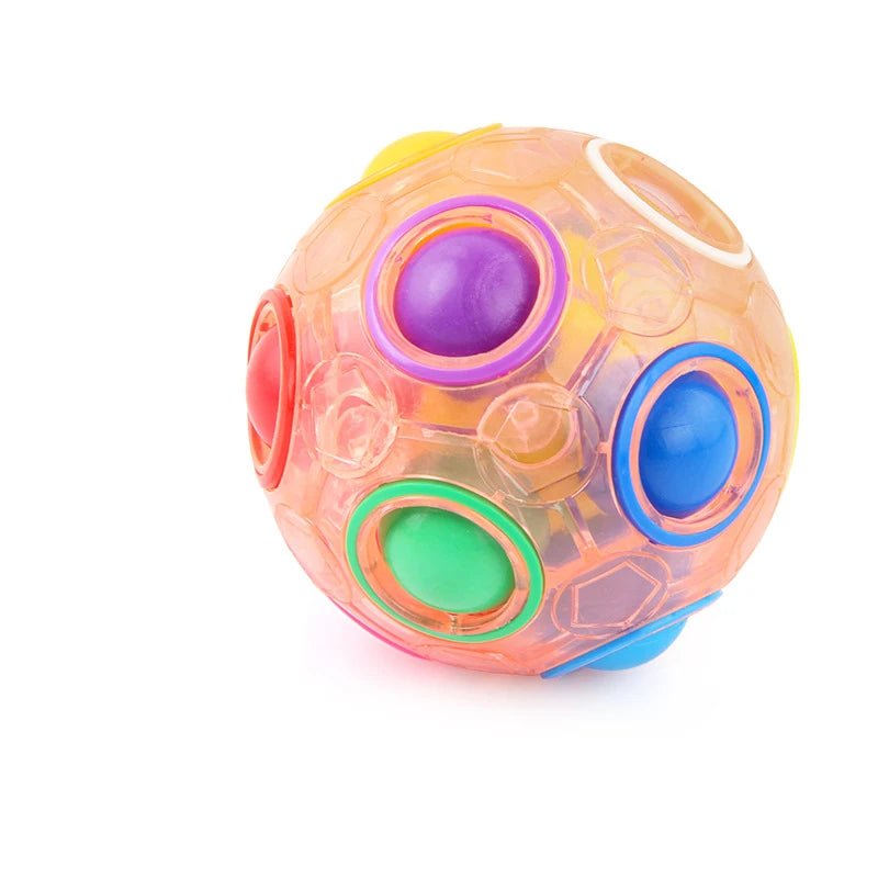 Magic Rainbow Puzzle Ball Speed Cube Ball Fun Stress Reliever Brain Teaser Color Matching 3D Puzzle Toy for Children Teen AdultEstaliosFitEstaliosFit183651842;20260421;1776809340enHCt