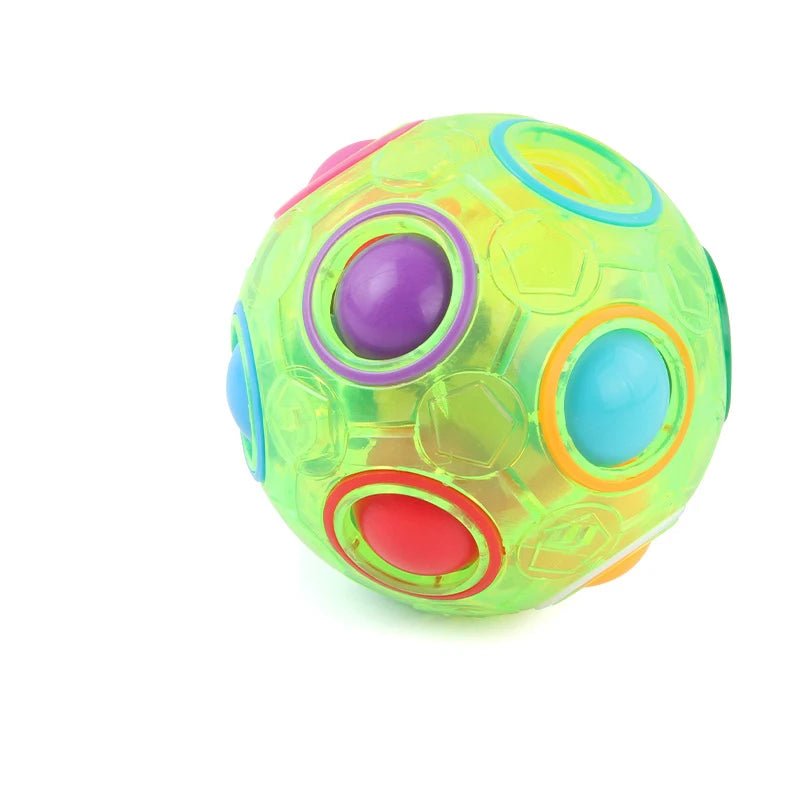 Magic Rainbow Puzzle Ball Speed Cube Ball Fun Stress Reliever Brain Teaser Color Matching 3D Puzzle Toy for Children Teen AdultEstaliosFitEstaliosFit183651843;20260421;1776809340WytGN