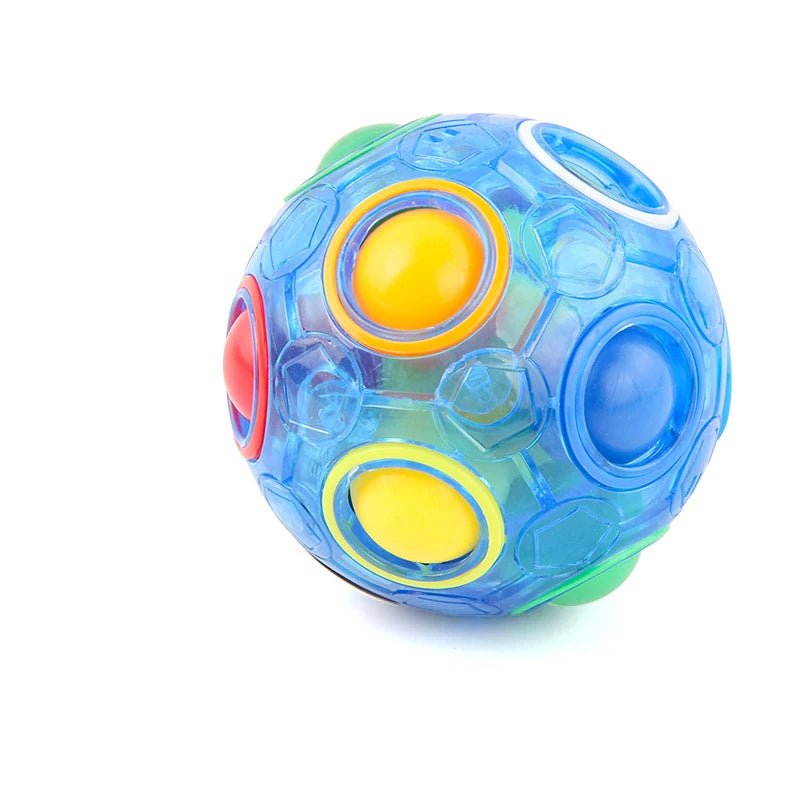 Magic Rainbow Puzzle Ball Speed Cube Ball Fun Stress Reliever Brain Teaser Color Matching 3D Puzzle Toy for Children Teen AdultEstaliosFitEstaliosFit183651841;20260421;1776809340Iq0IU