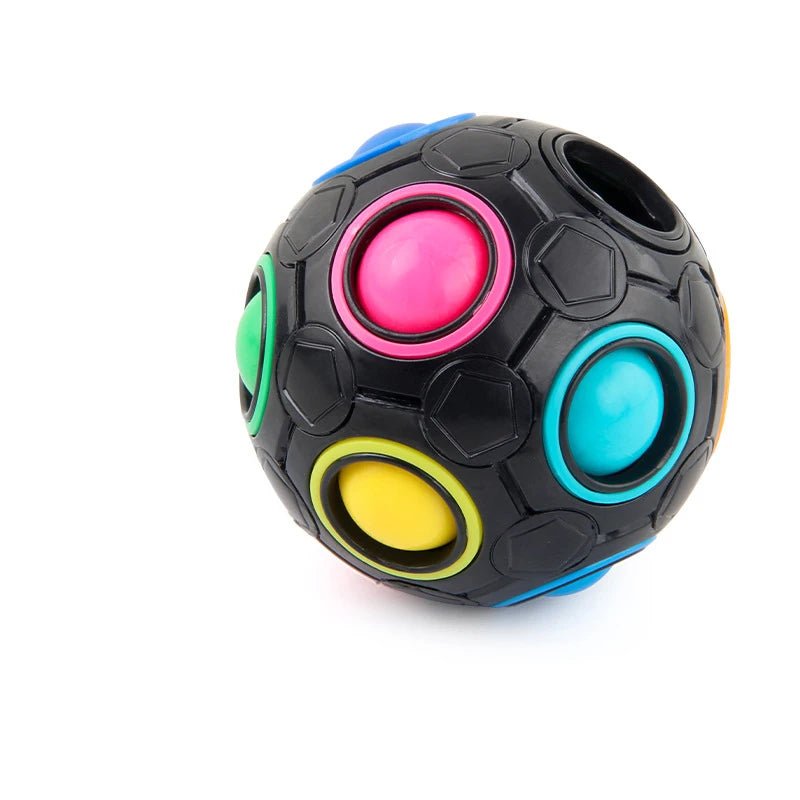 Magic Rainbow Puzzle Ball Speed Cube Ball Fun Stress Reliever Brain Teaser Color Matching 3D Puzzle Toy for Children Teen AdultEstaliosFitEstaliosFit183651845;20260421;1776809340qfNno
