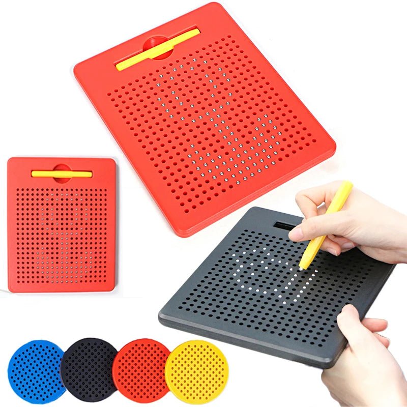 Magnetic Drawing Board Magnetized Board For Children Magnet Ball Pad Magnetic Stylus Montessori Education Travel Activities ToyEstaliosFitEstaliosFit183651544;20260421;1776809250aoJSk