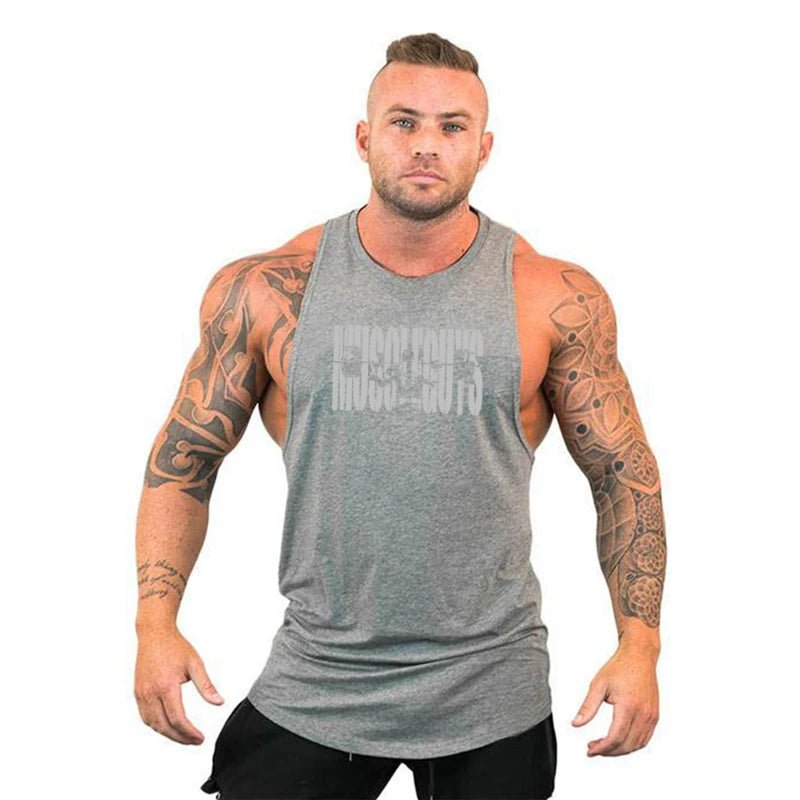 Men Bodybuilding Tank Tops Gym Workout Fitness Cotton Sleeveless Shirt Running Vest Stringer Singlet Male Summer Sports ClothesEstaliosFitEstaliosFit184450072;2026057;177818043002w65