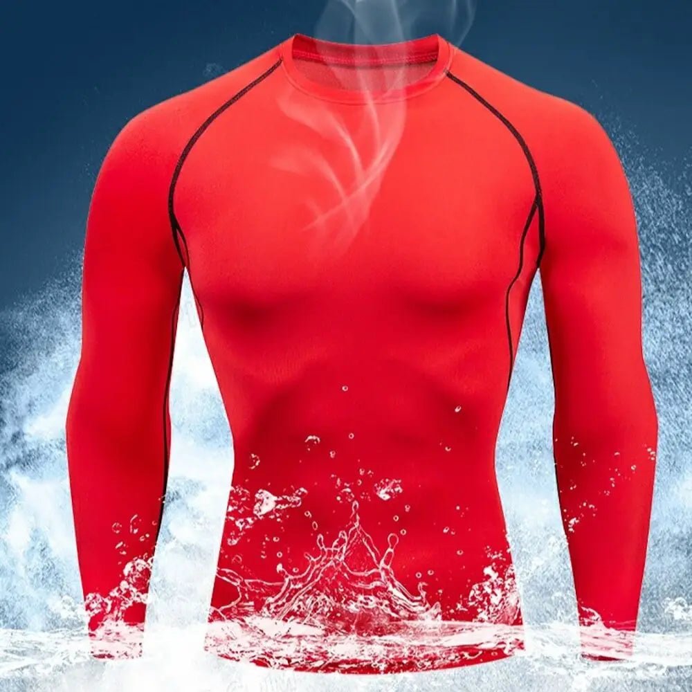 Men Workout Long Sleeve T-shirt Spring Autumn Gym Running Sport Men's T-shirts Fitness Sportswear Outdoor Tops For Men ClothesEstaliosFitEstaliosFit184448732;2026057;1778180345PtWHP