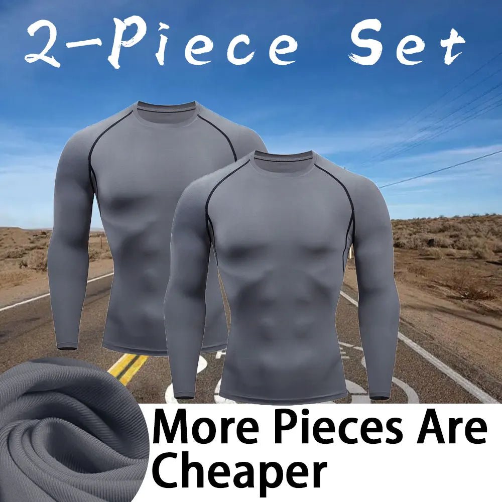 Men Workout Long Sleeve T-shirt Spring Autumn Gym Running Sport Men's T-shirts Fitness Sportswear Outdoor Tops For Men ClothesEstaliosFitEstaliosFit184448738;2026057;1778180345GHQOm
