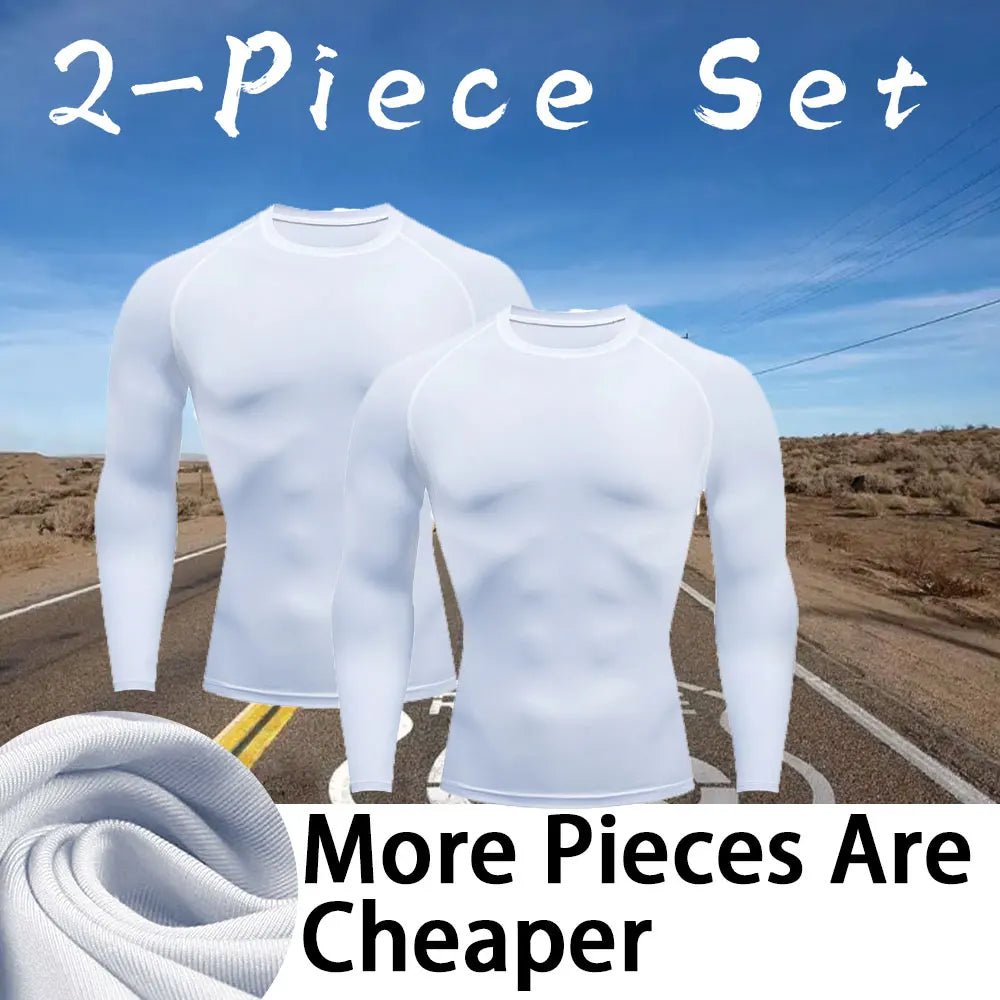 Men Workout Long Sleeve T-shirt Spring Autumn Gym Running Sport Men's T-shirts Fitness Sportswear Outdoor Tops For Men ClothesEstaliosFitEstaliosFit184448645;2026057;1778180345mDEH2