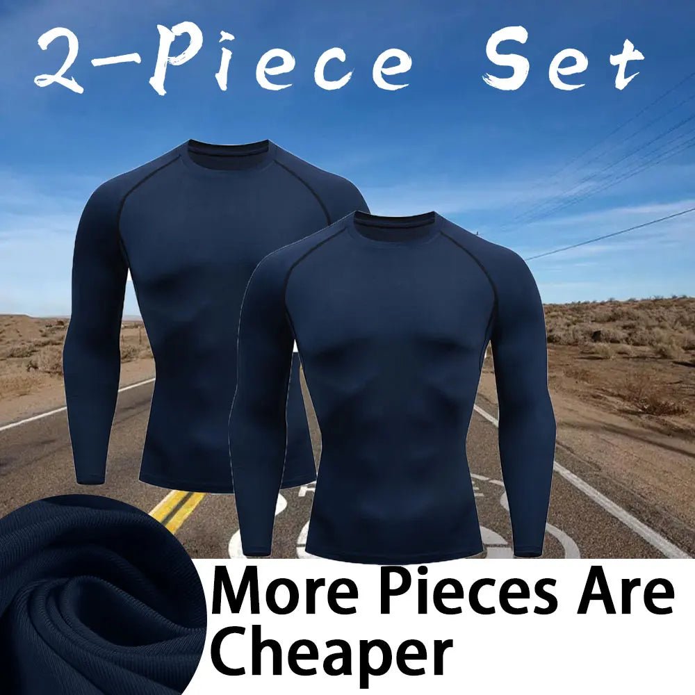 Men Workout Long Sleeve T-shirt Spring Autumn Gym Running Sport Men's T-shirts Fitness Sportswear Outdoor Tops For Men ClothesEstaliosFitEstaliosFit184448646;2026057;1778180345OmVxe