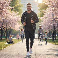 Men’s All-Season Sportswear Set (3–5 Pcs) – Gym, Running & Cycling Tracksuit