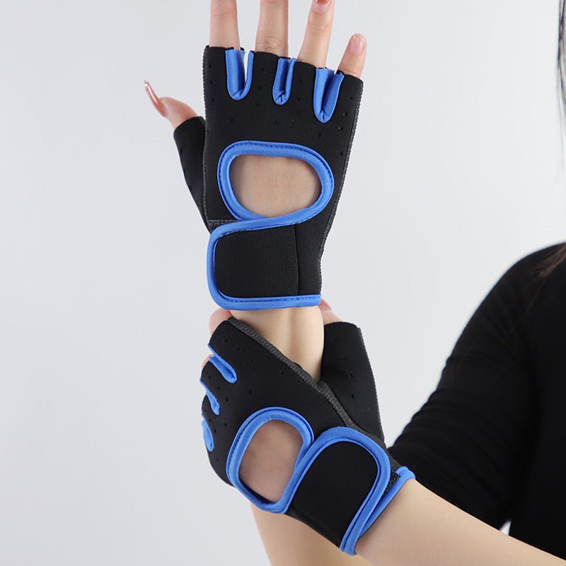 Unisex Half-Finger Sports Gloves — Cycling, Climbing & Fitness Gloves.