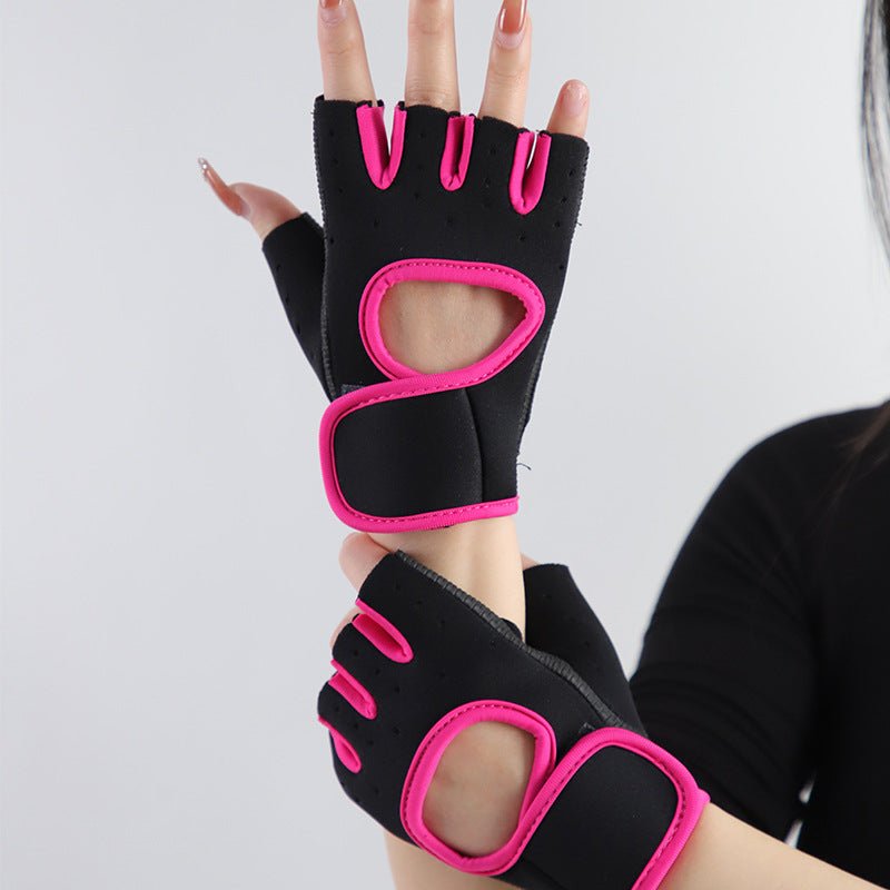 Unisex Half-Finger Sports Gloves — Cycling, Climbing & Fitness Gloves.