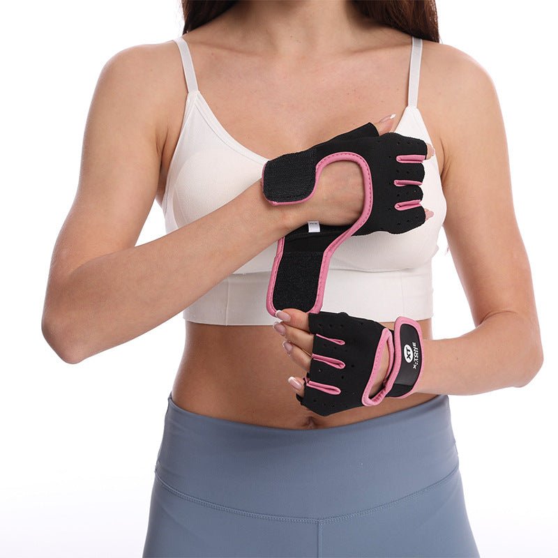 Unisex Half-Finger Sports Gloves — Cycling, Climbing & Fitness Gloves.