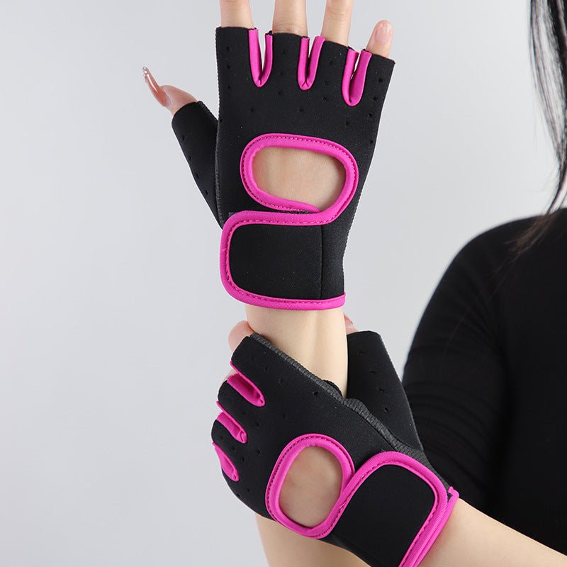 Unisex Half-Finger Sports Gloves — Cycling, Climbing & Fitness Gloves.