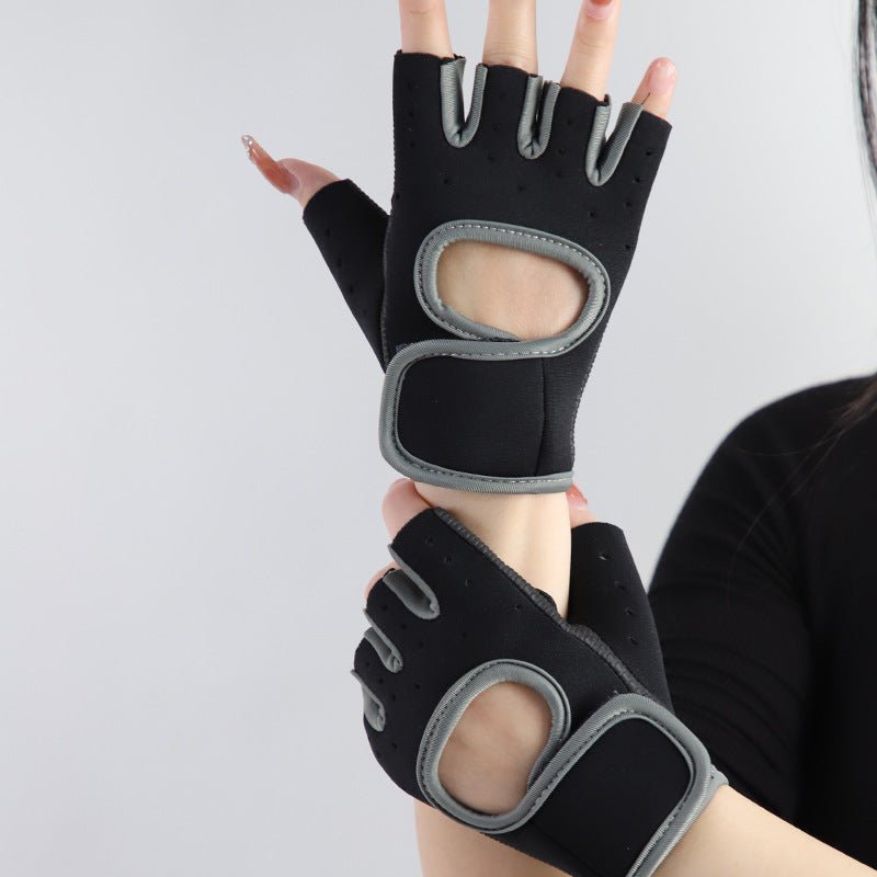 Unisex Half-Finger Sports Gloves — Cycling, Climbing & Fitness Gloves.