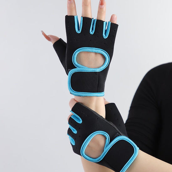Unisex Half-Finger Sports Gloves — Cycling, Climbing & Fitness Gloves.