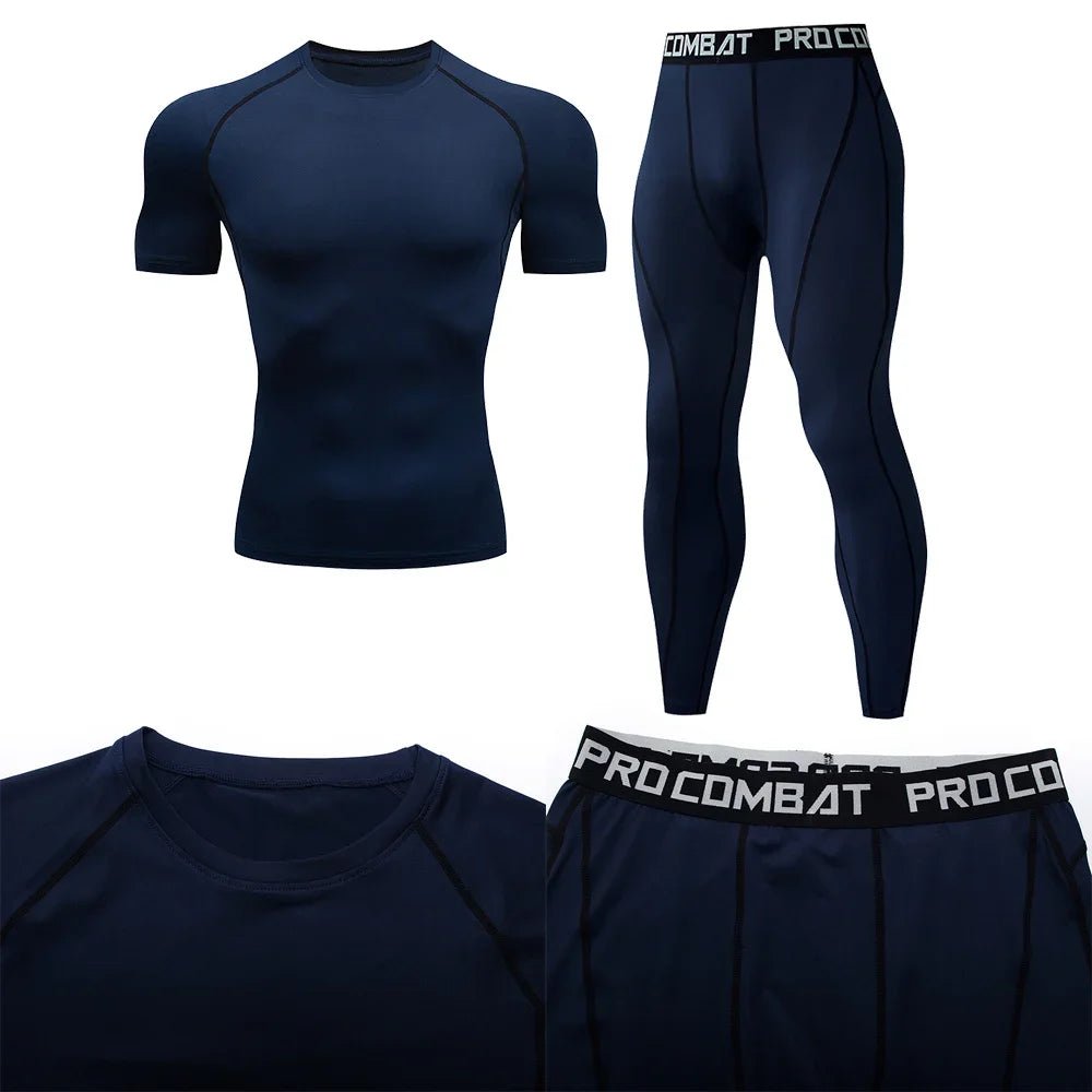 Men's Compression Sportswear Suit GYM Tight Clothes Yoga Sets Workout Jogging MMA Fitness Clothing Tracksuit Pants SportingEstaliosFitEstaliosFit184449541;2026057;1778180388SXarY