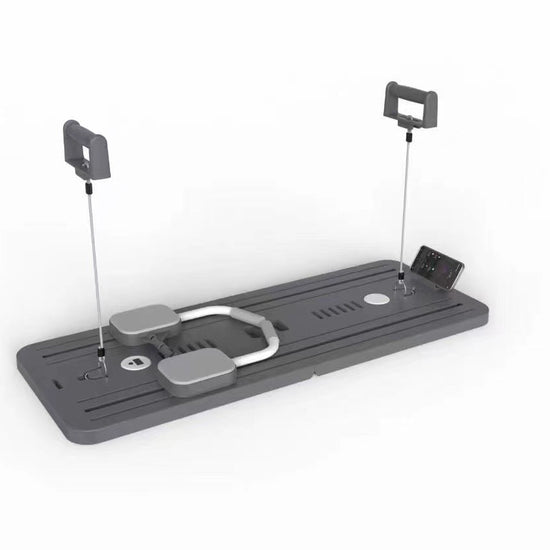4-in-1 Ab Wheel Roller with Elbow Support — Home Gym Core Trainer.