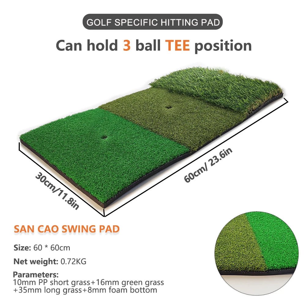 New Golf Hitting Mat Indoor Outdoor Golf Training Aids 4 Styles Mini Practice Durable PP Grass Pad Backyard Exercise Drop ShipEstaliosFitEstaliosFit183651643;20260421;1776809252KE7Cp