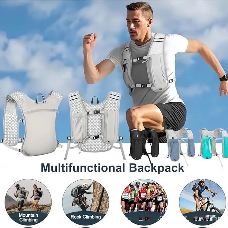 New Running Water Bottle Storage Vest Lightweight Running Vest Hydration Water Chest Pack With Phone HolderEstaliosFitEstaliosFit183652165;20260421;1776809361Kebmm