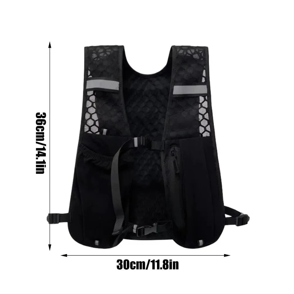 New Running Water Bottle Storage Vest Lightweight Running Vest Hydration Water Chest Pack With Phone HolderEstaliosFitEstaliosFit183652165;20260421;1776809361Kebmm