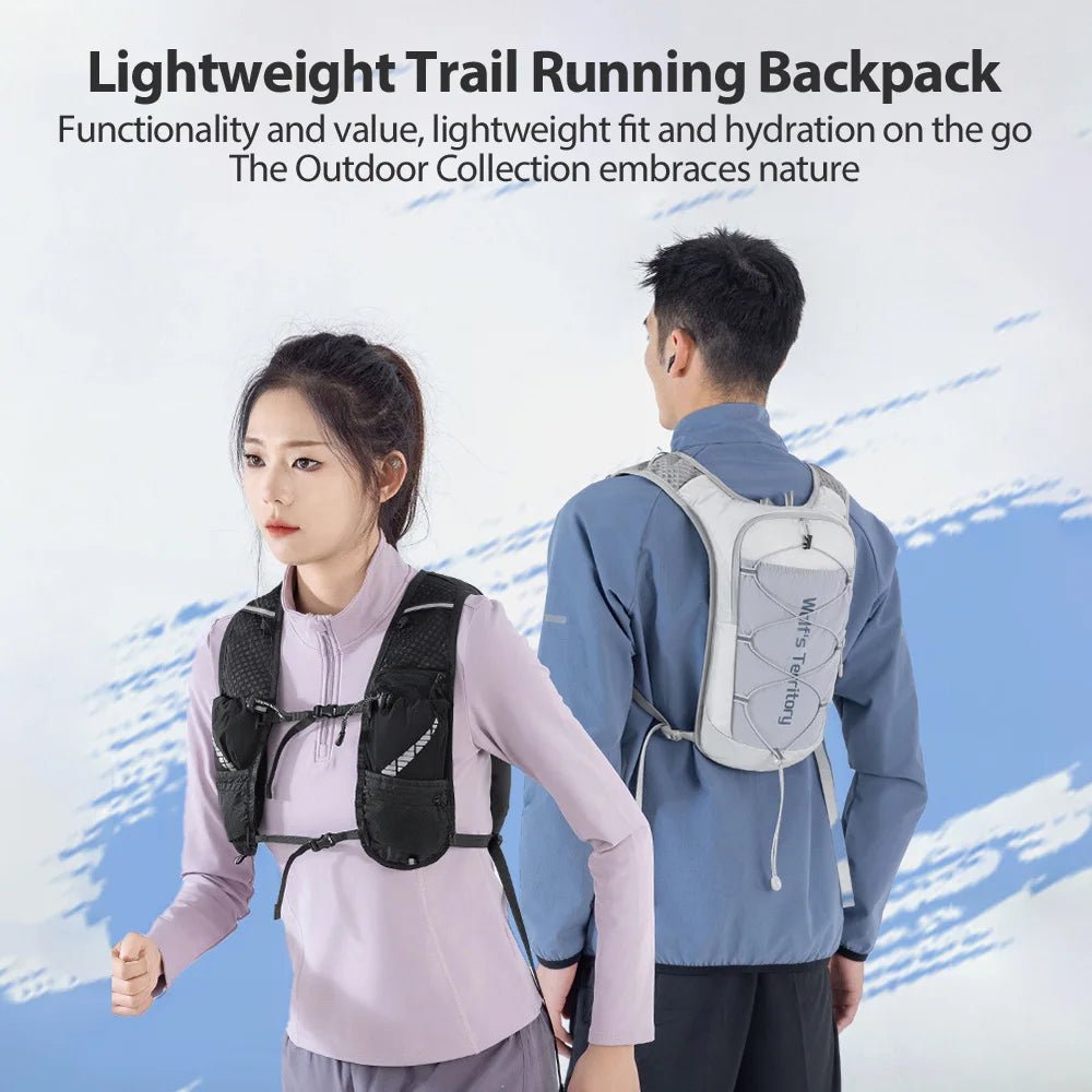 NEWBOLER Outdoor Trail Running Ultralight Backpack Running Hydration Vest Breathable Marathon Running Backpack Water BottleEstaliosFitEstaliosFit183652547;20260421;1776809386CppoF